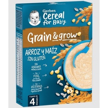 Gerber Papilla Arroz y maíz...